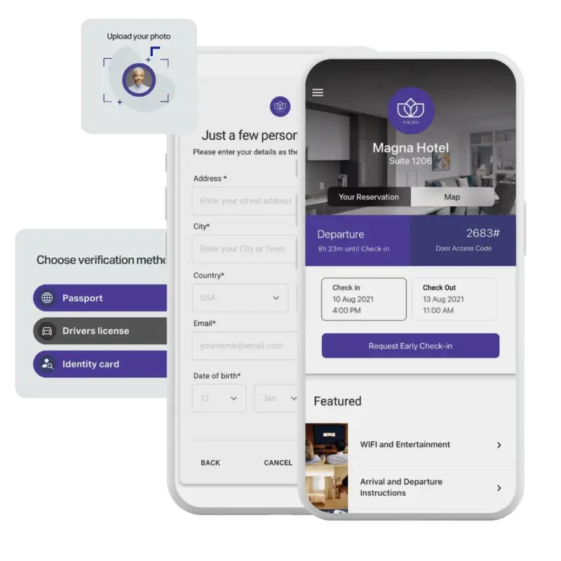 Operto guest experience product dashboard